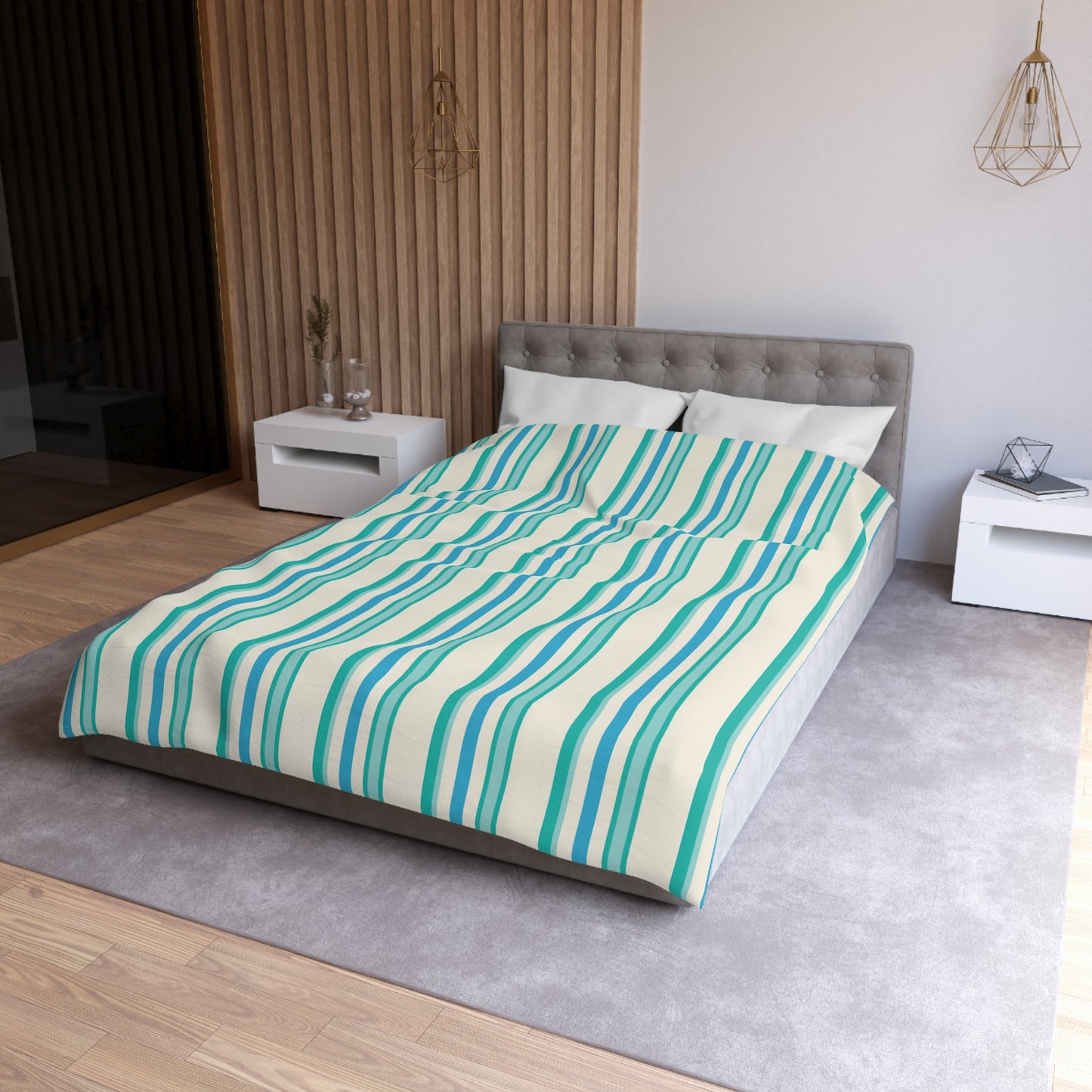 Sea Stripes Duvet Cover