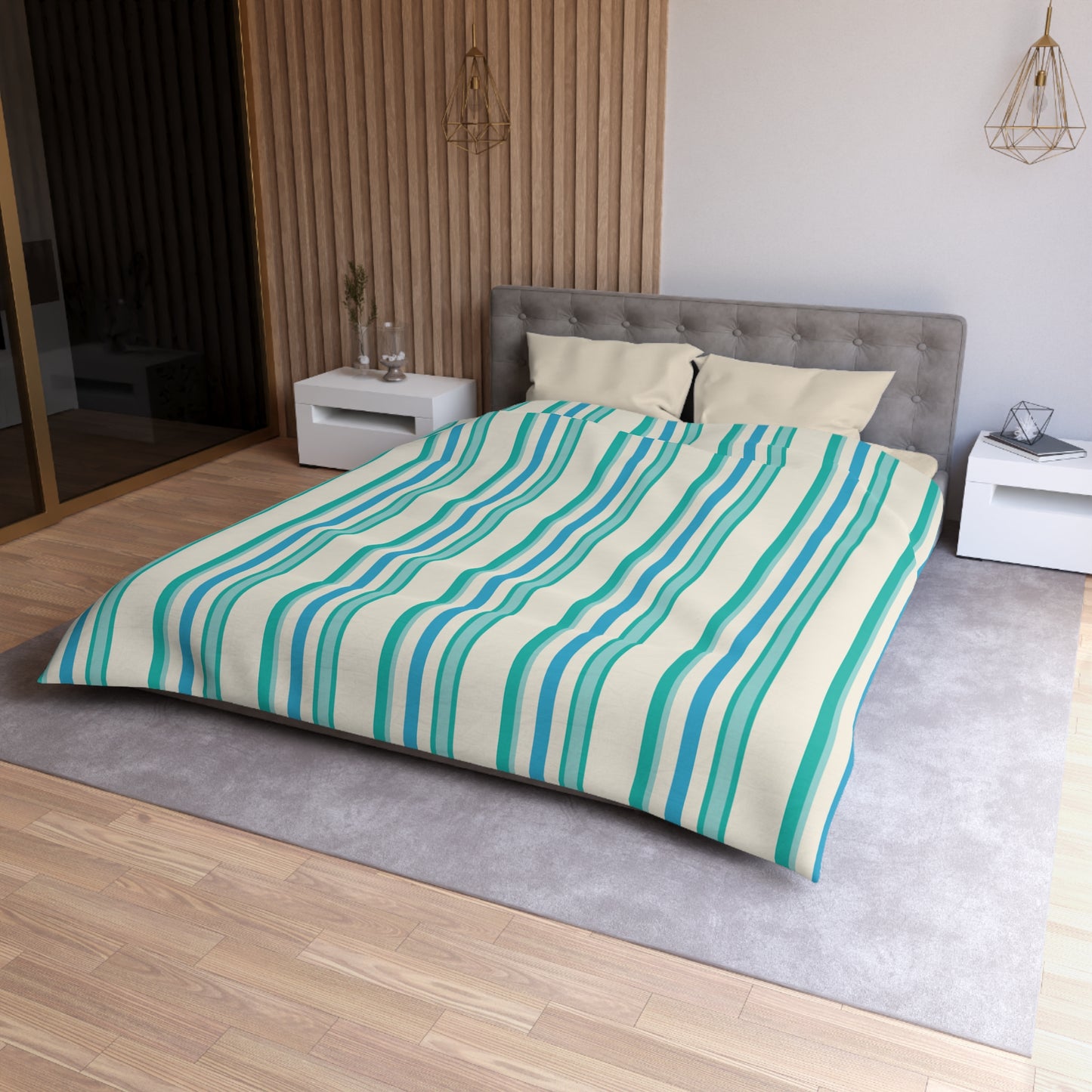 Sea Stripes Duvet Cover