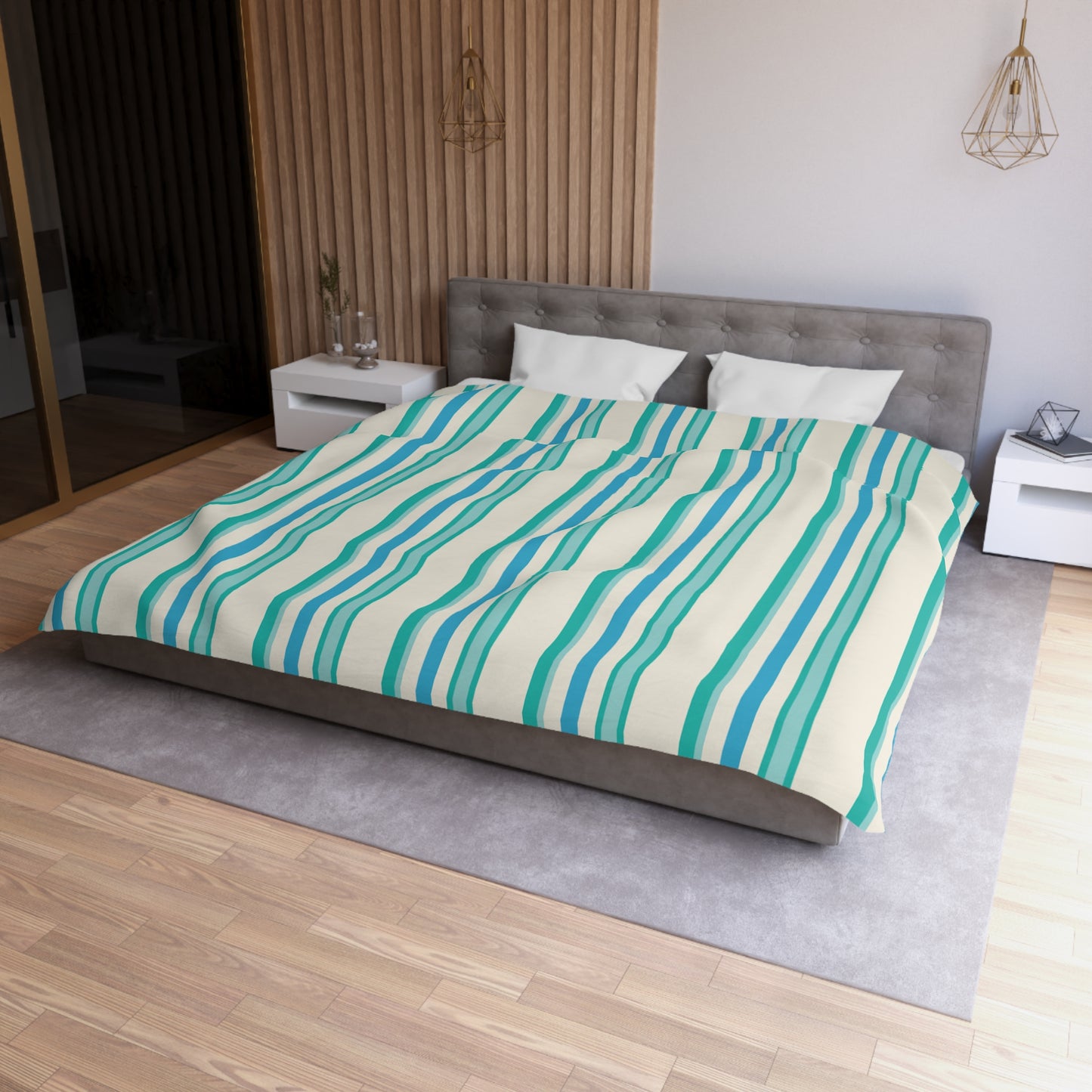 Sea Stripes Duvet Cover