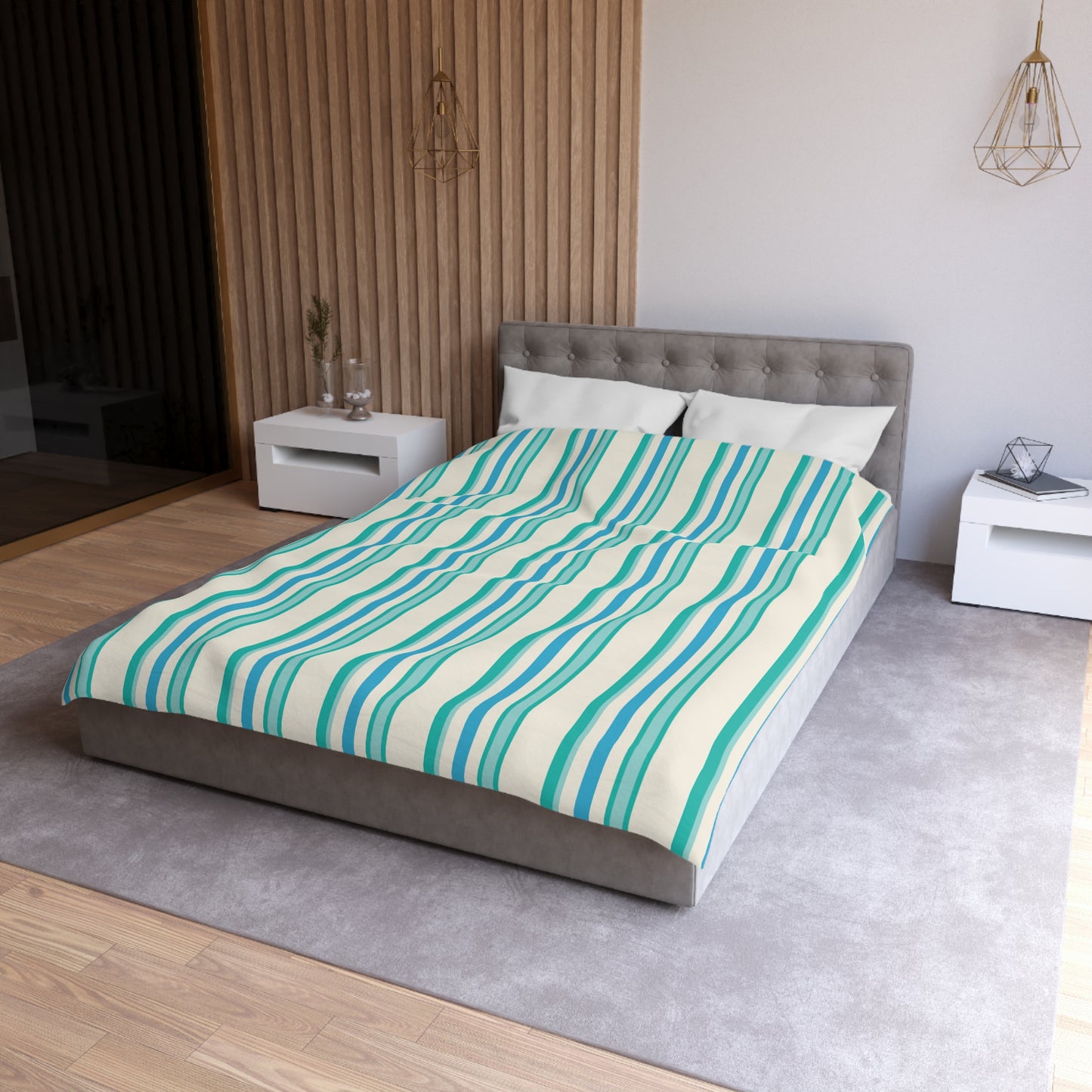 Sea Stripes Duvet Cover