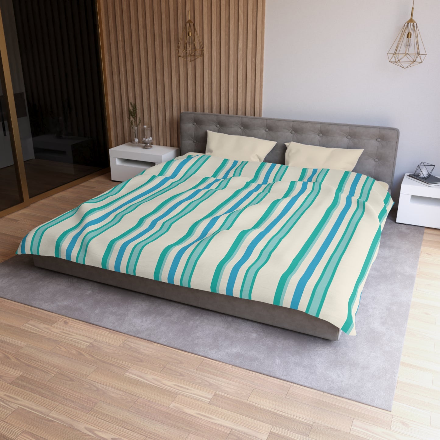 Sea Stripes Duvet Cover