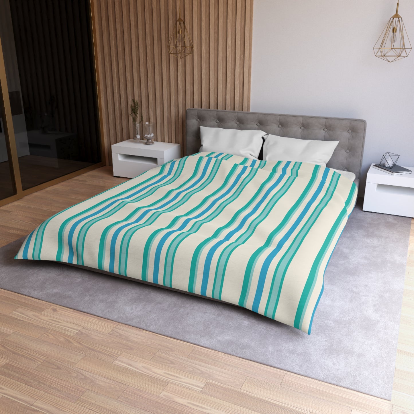 Sea Stripes Duvet Cover