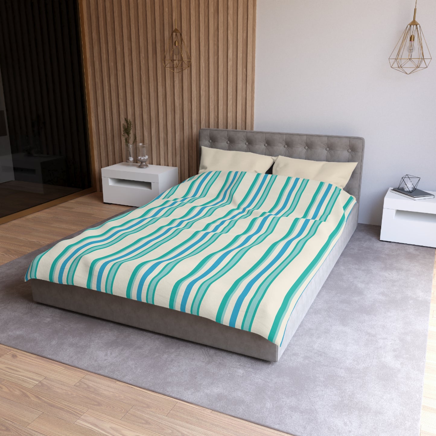 Sea Stripes Duvet Cover