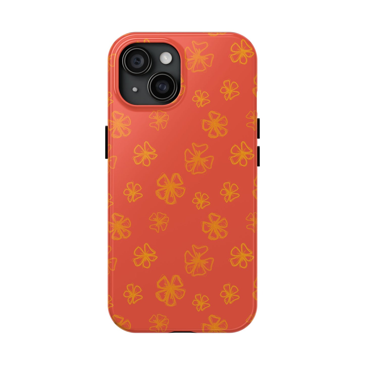 Forget Me Not (Orange) Phone Case