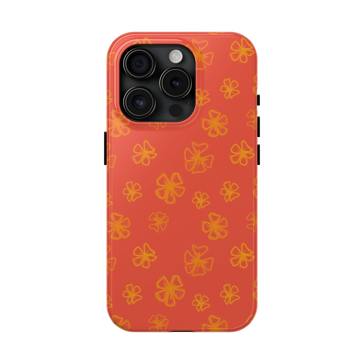 Forget Me Not (Orange) Phone Case