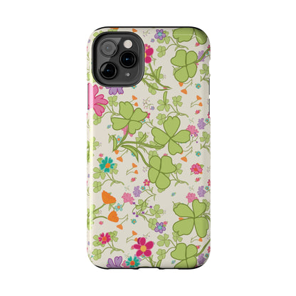 Clover Blossom (Cream) Phone Case