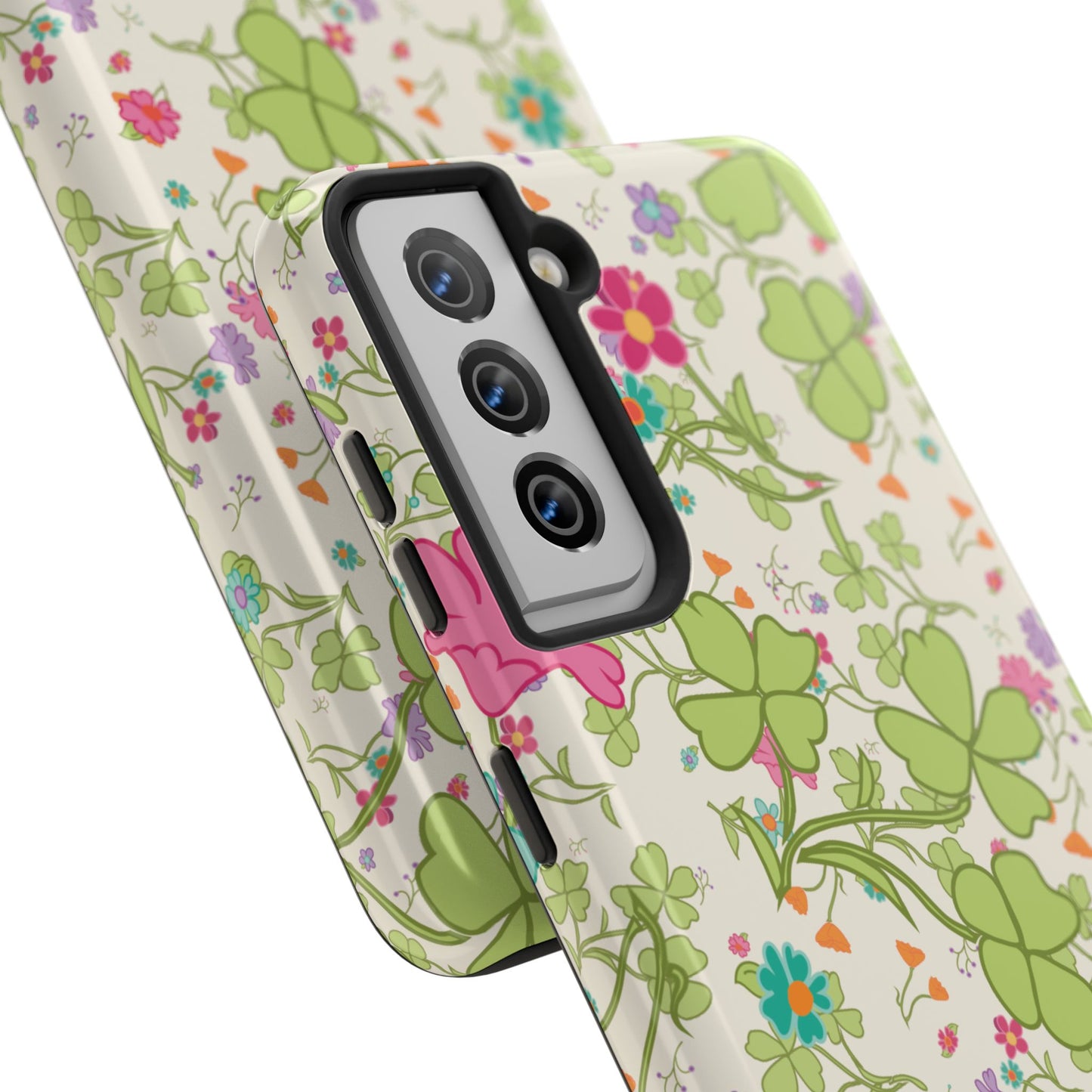 Clover Blossom (Cream) Phone Case