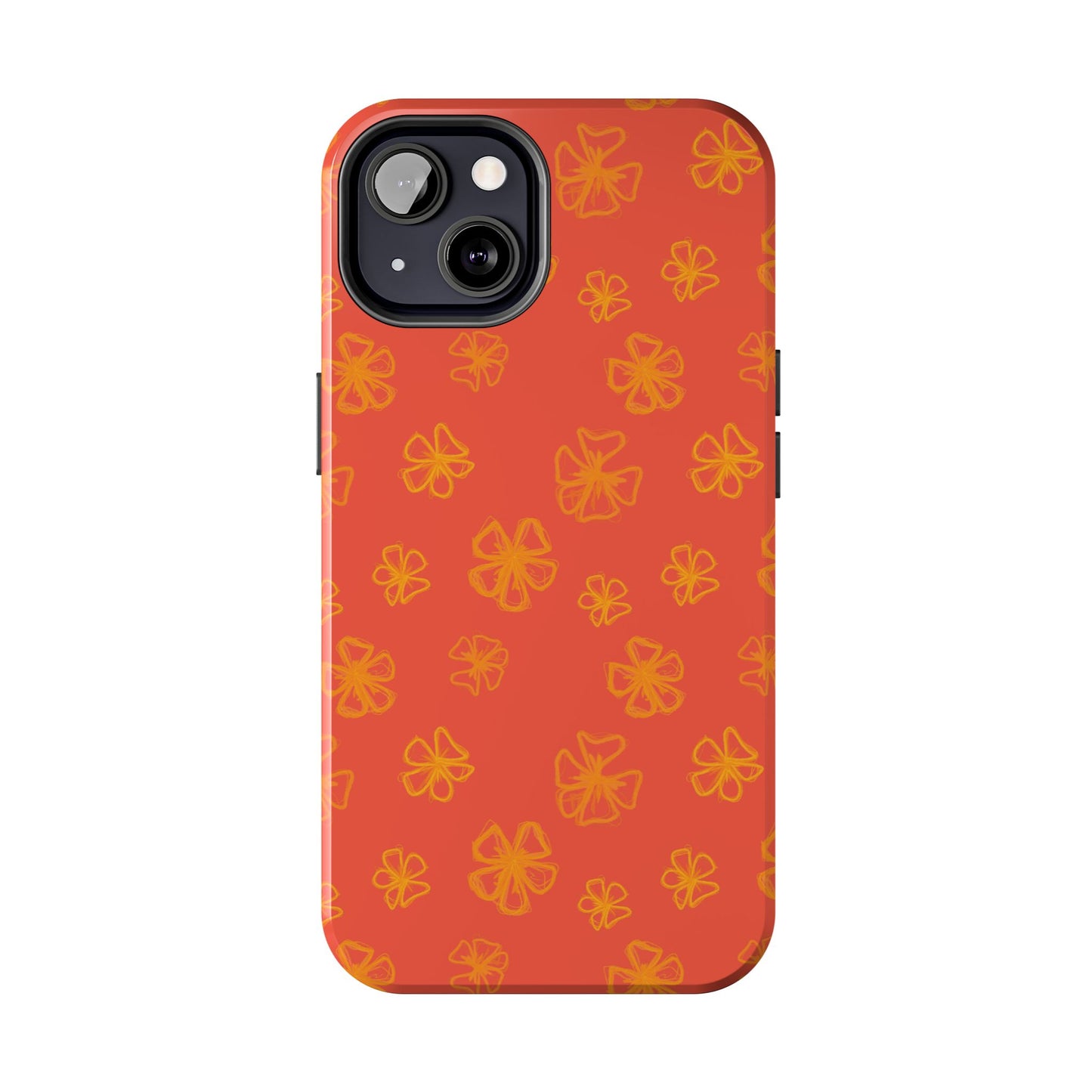 Forget Me Not (Orange) Phone Case