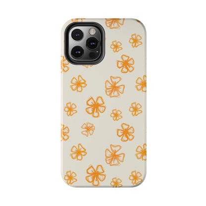 Forget Me Not (Cream) Phone Case