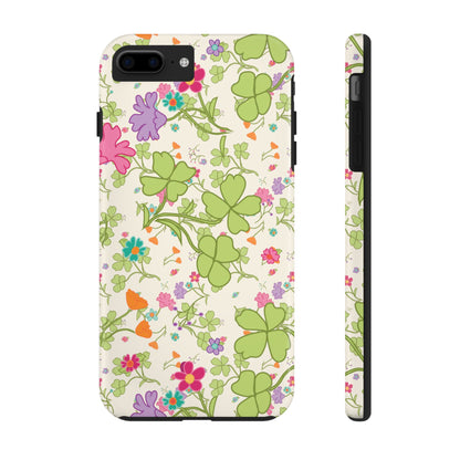 Clover Blossom (Cream) Phone Case