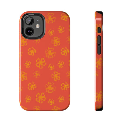 Forget Me Not (Orange) Phone Case