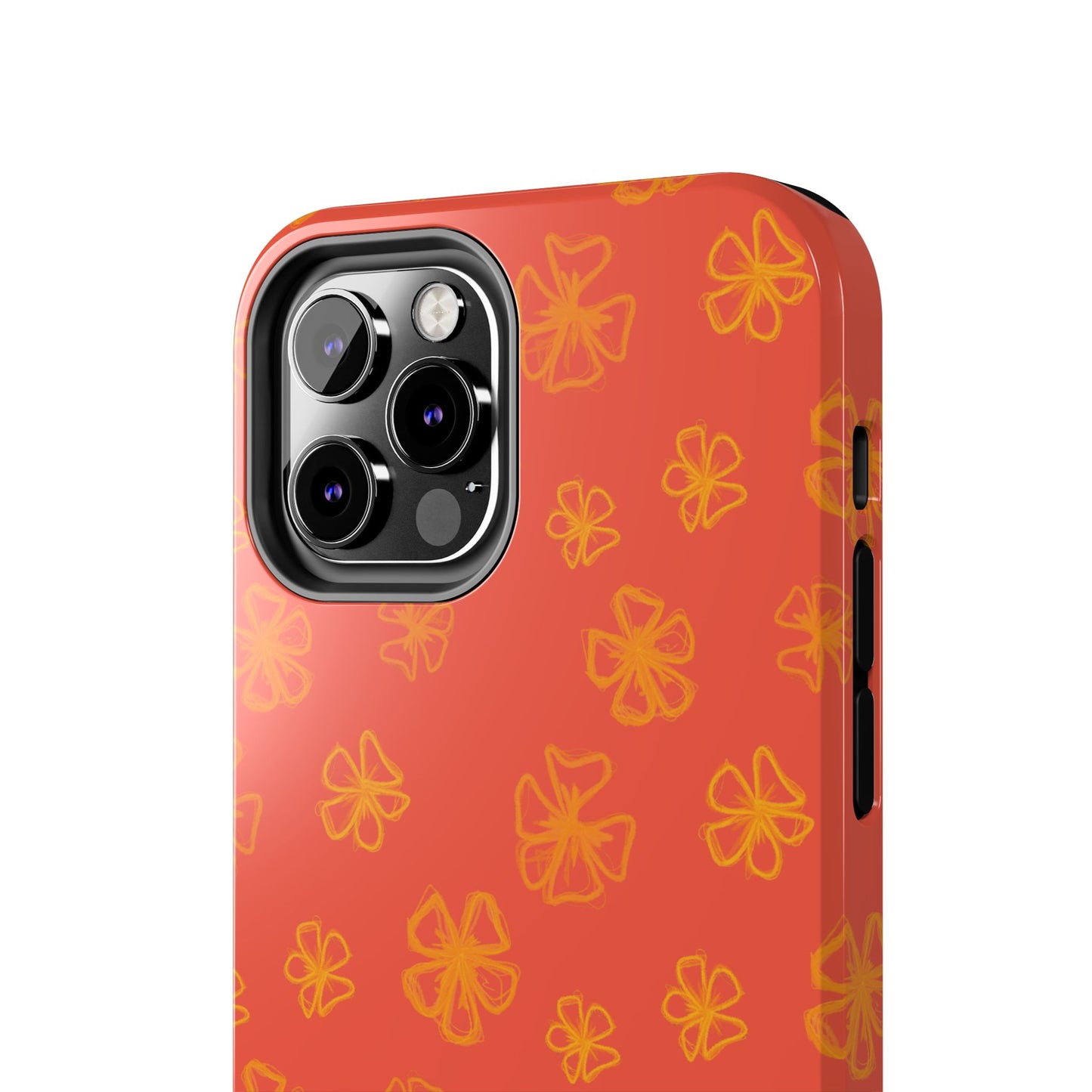 Forget Me Not (Orange) Phone Case