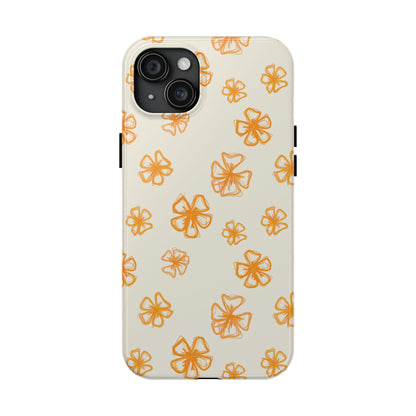 Forget Me Not (Cream) Phone Case