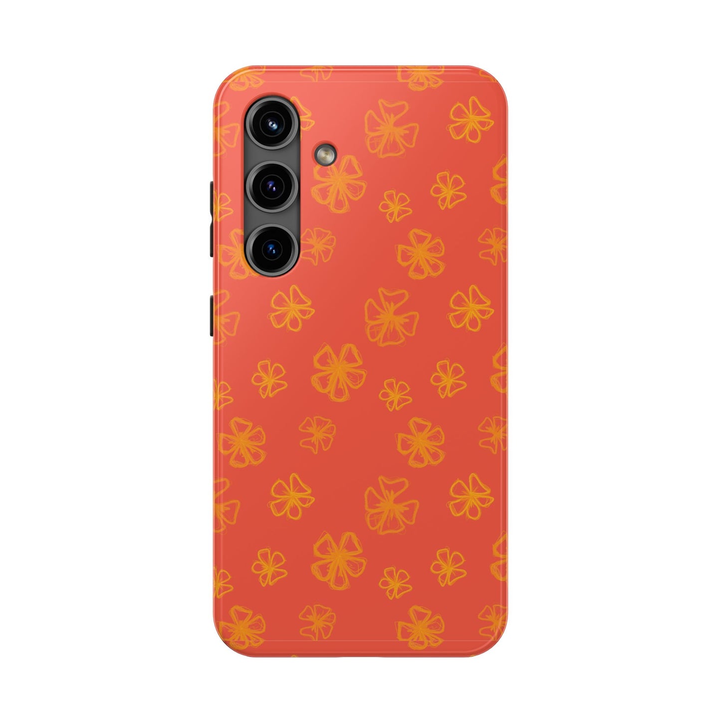 Forget Me Not (Orange) Phone Case