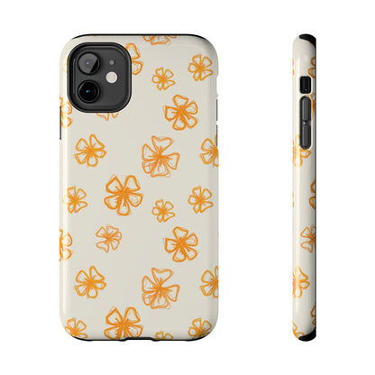 Forget Me Not (Cream) Phone Case