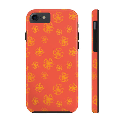 Forget Me Not (Orange) Phone Case