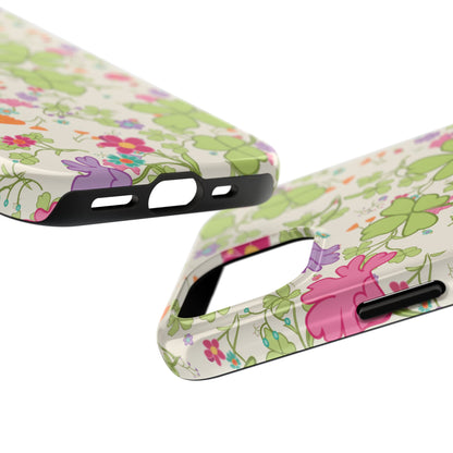 Clover Blossom (Cream) Phone Case