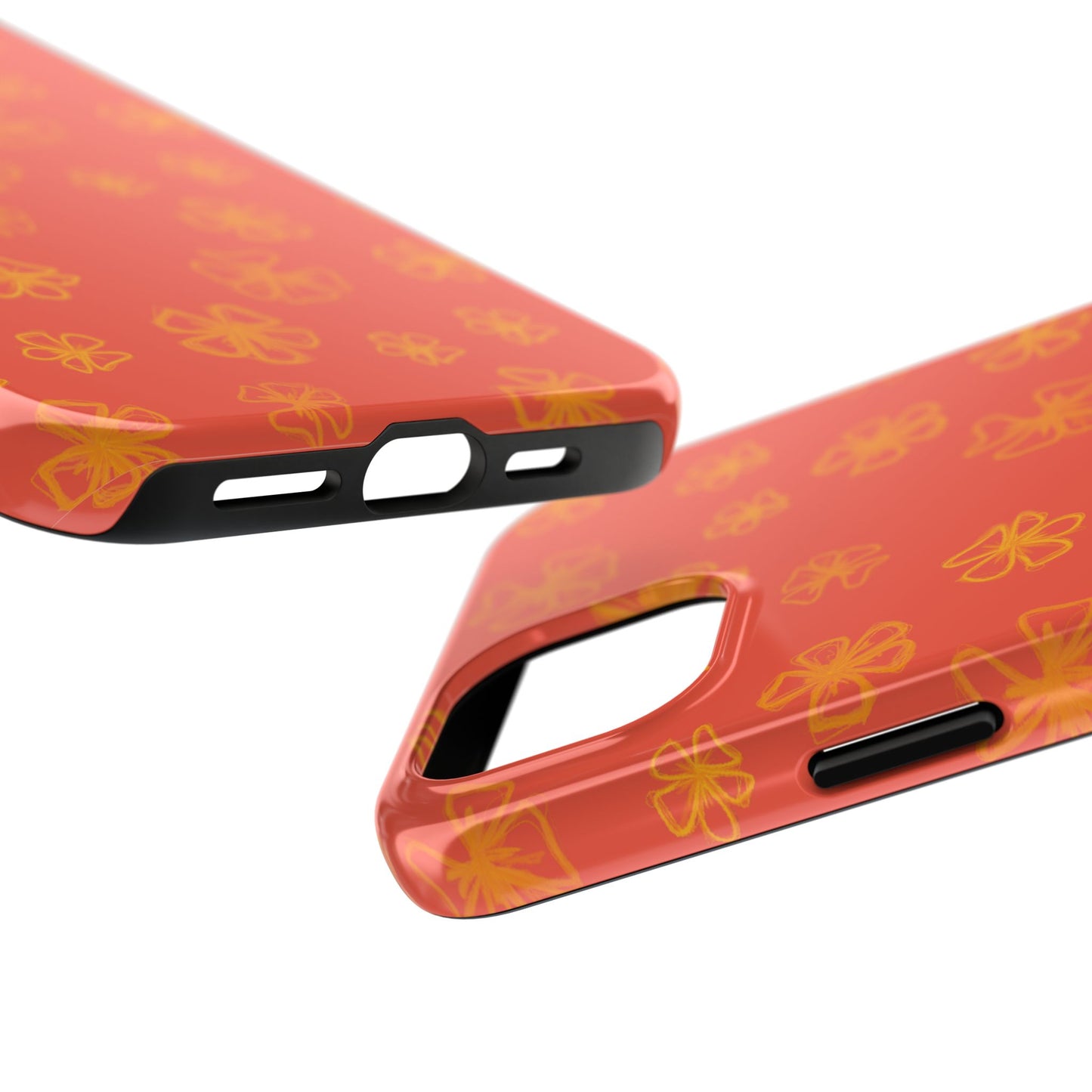 Forget Me Not (Orange) Phone Case