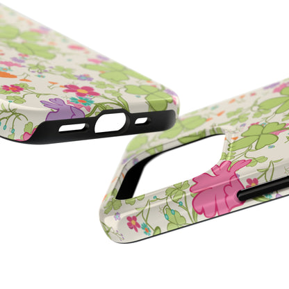 Clover Blossom (Cream) Phone Case