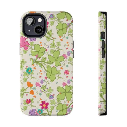 Clover Blossom (Cream) Phone Case