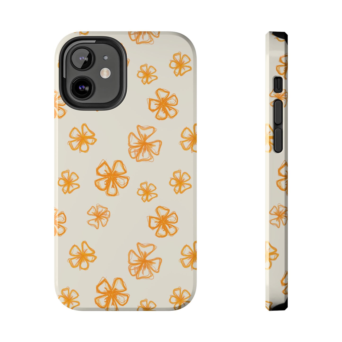 Forget Me Not (Cream) Phone Case