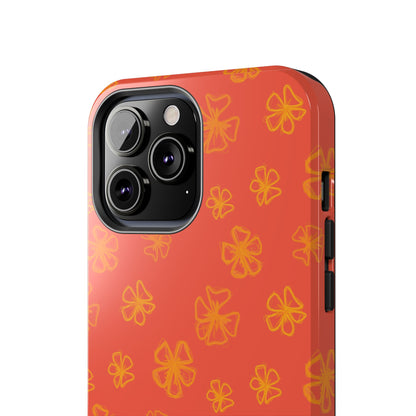 Forget Me Not (Orange) Phone Case