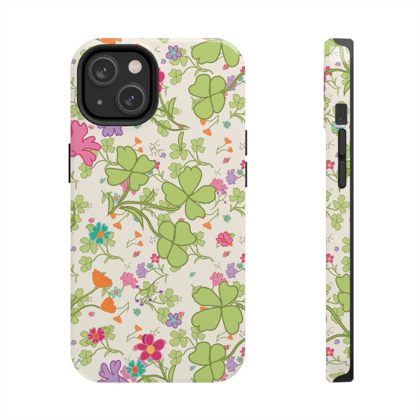 Clover Blossom (Cream) Phone Case