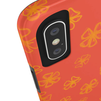 Forget Me Not (Orange) Phone Case