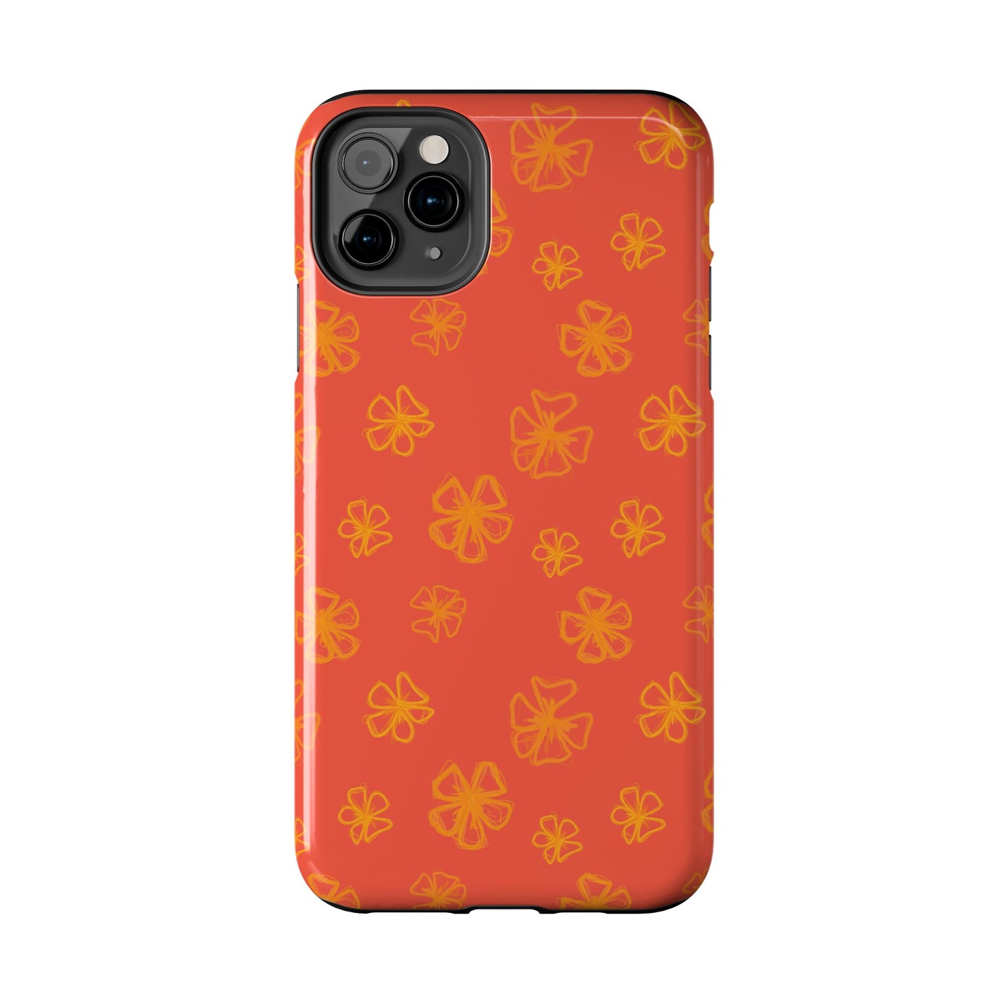 Forget Me Not (Orange) Phone Case