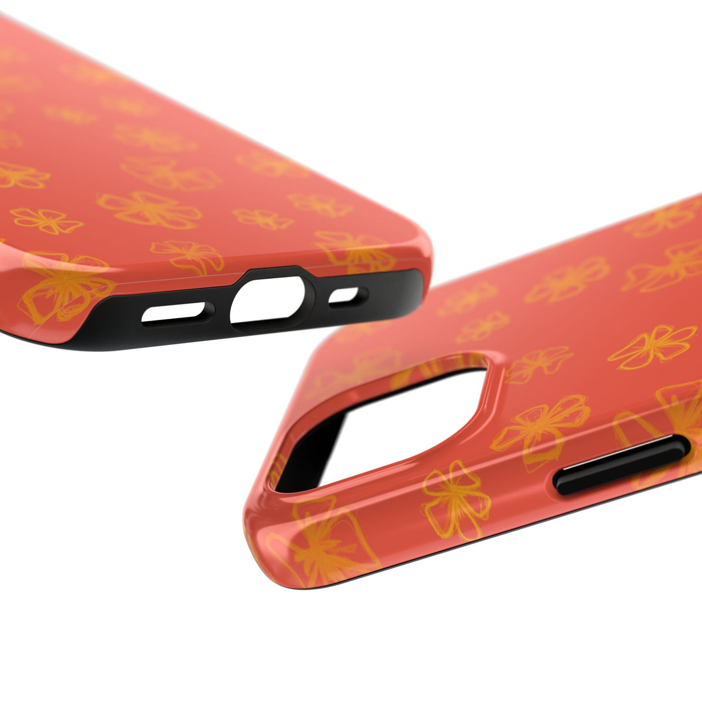 Forget Me Not (Orange) Phone Case