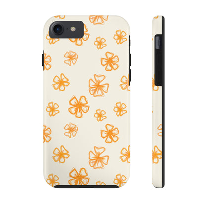 Forget Me Not (Cream) Phone Case