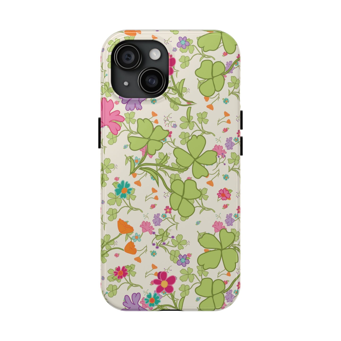 Clover Blossom (Cream) Phone Case