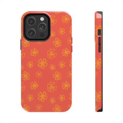 Forget Me Not (Orange) Phone Case