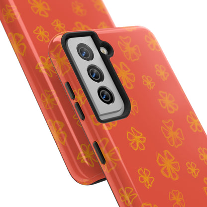 Forget Me Not (Orange) Phone Case