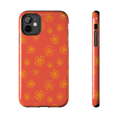 Forget Me Not (Orange) Phone Case