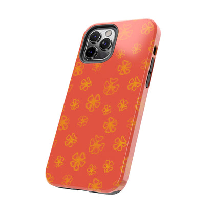 Forget Me Not (Orange) Phone Case