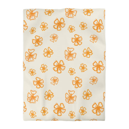 Forget Me Not (Cream) Duvet Cover