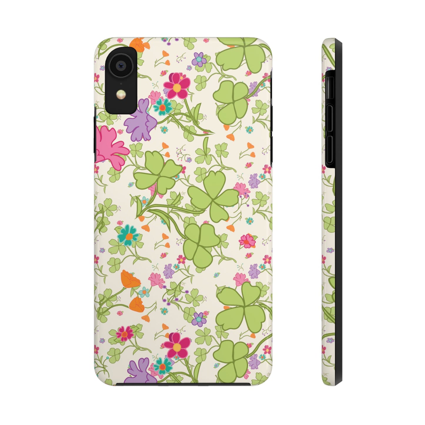 Clover Blossom (Cream) Phone Case