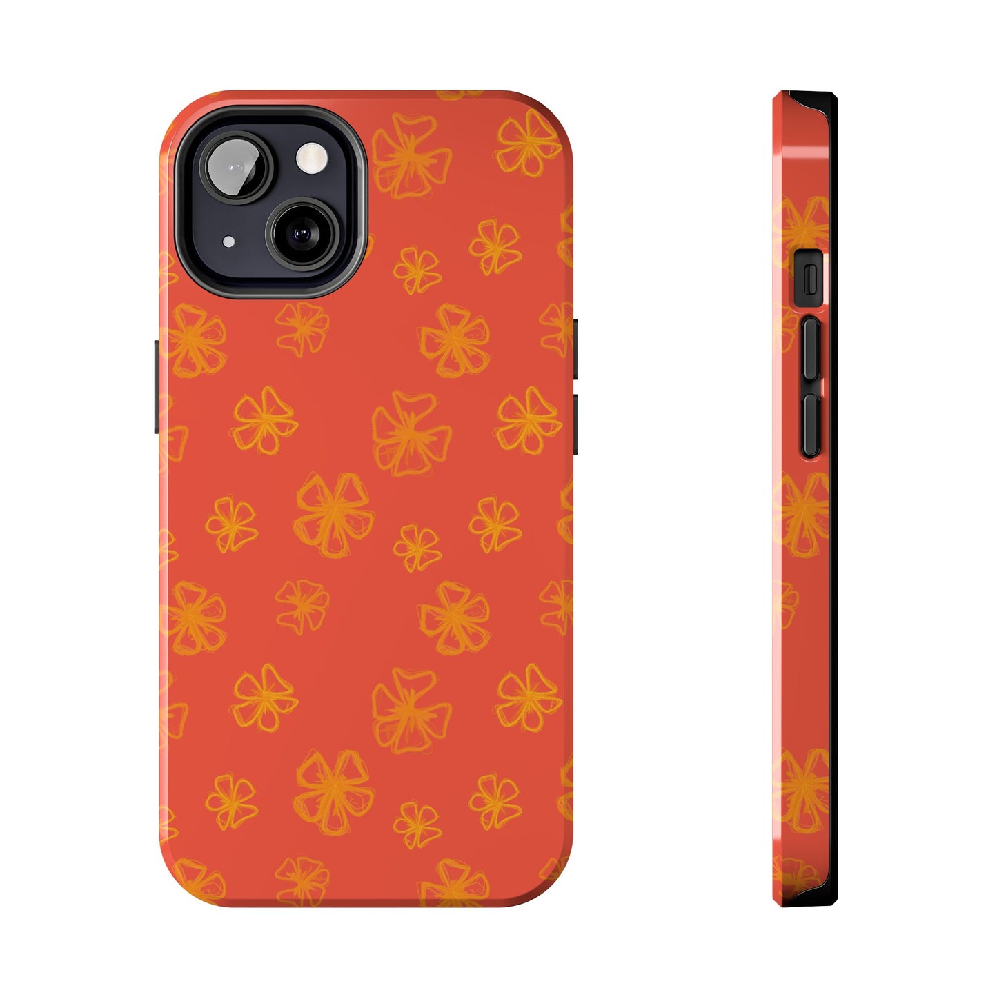 Forget Me Not (Orange) Phone Case