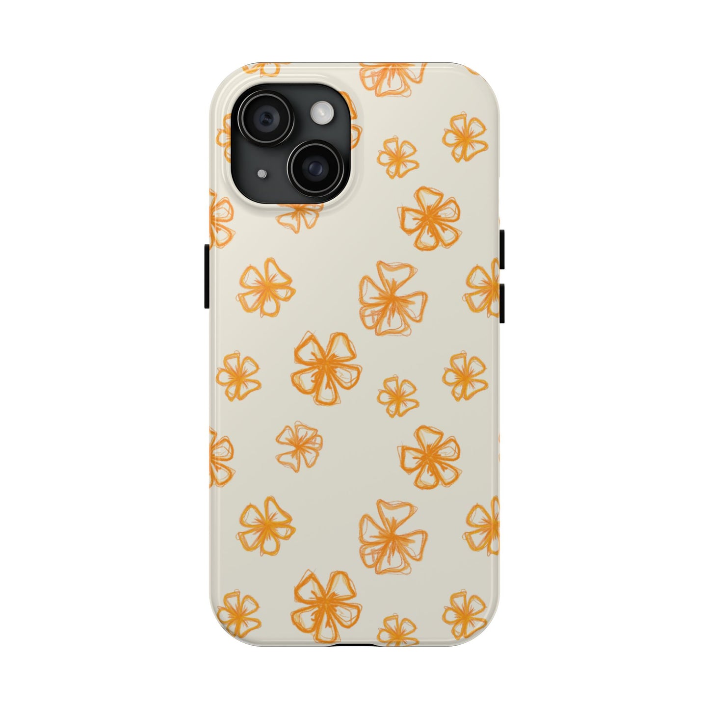 Forget Me Not (Cream) Phone Case