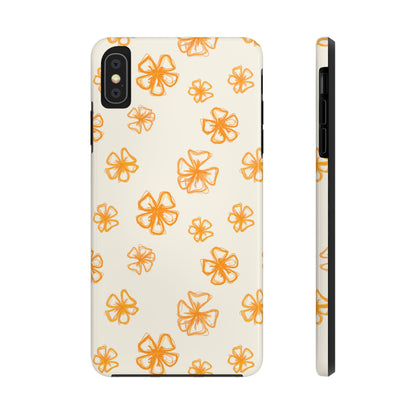 Forget Me Not (Cream) Phone Case