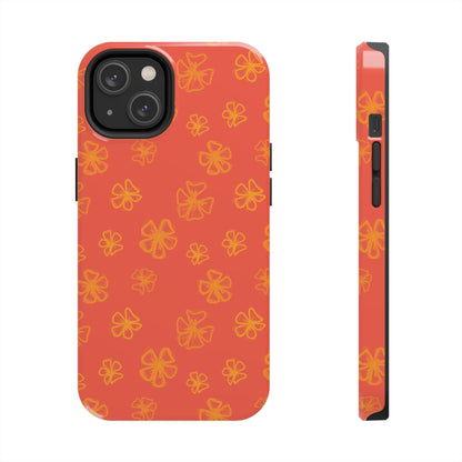 Forget Me Not (Orange) Phone Case