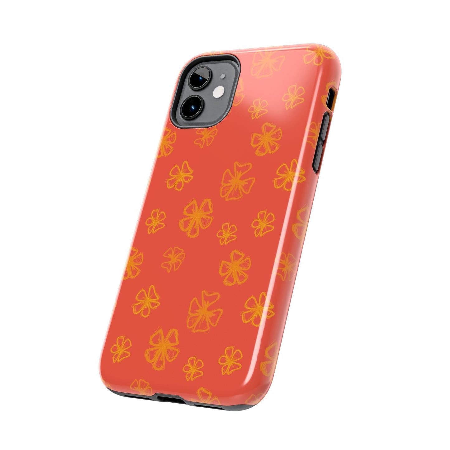 Forget Me Not (Orange) Phone Case