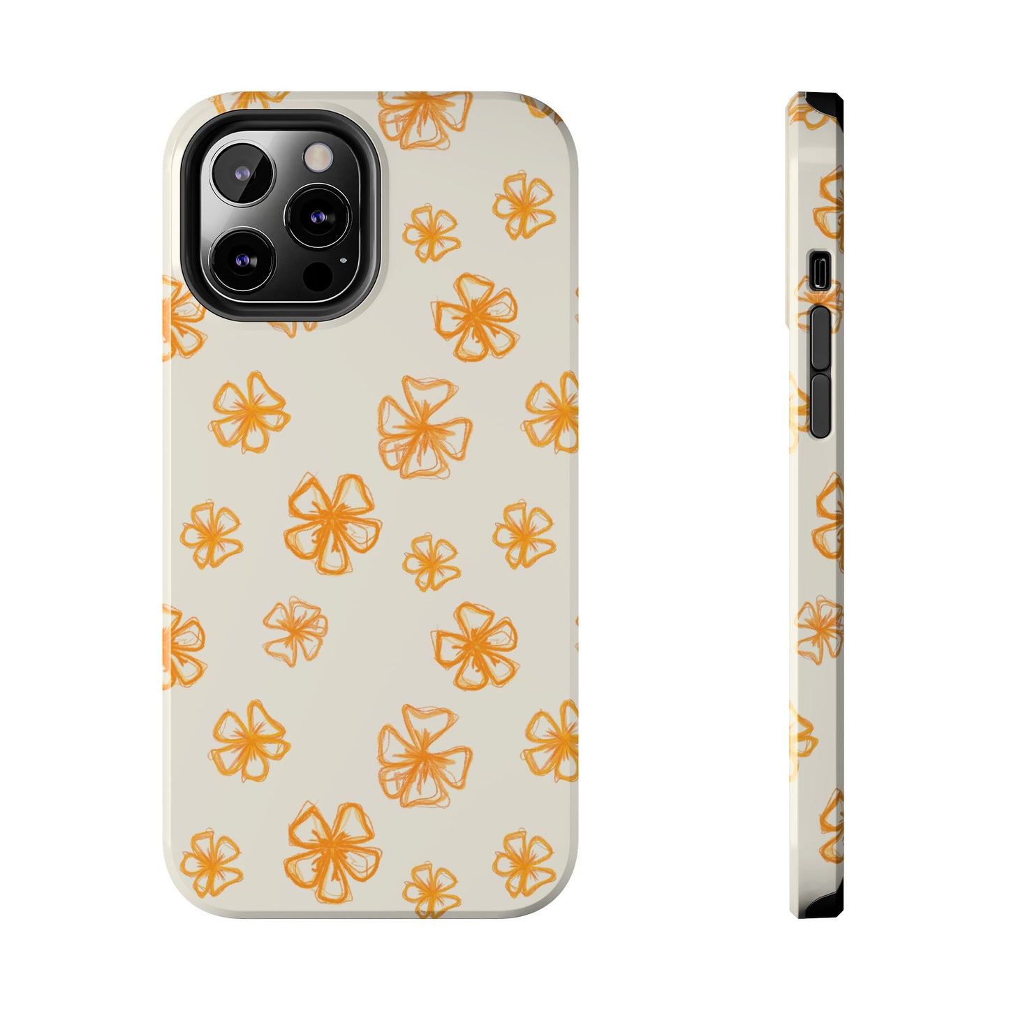 Forget Me Not (Cream) Phone Case