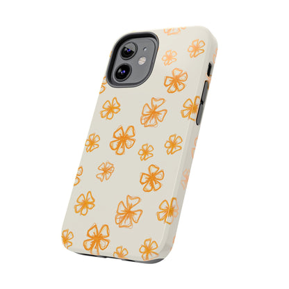 Forget Me Not (Cream) Phone Case