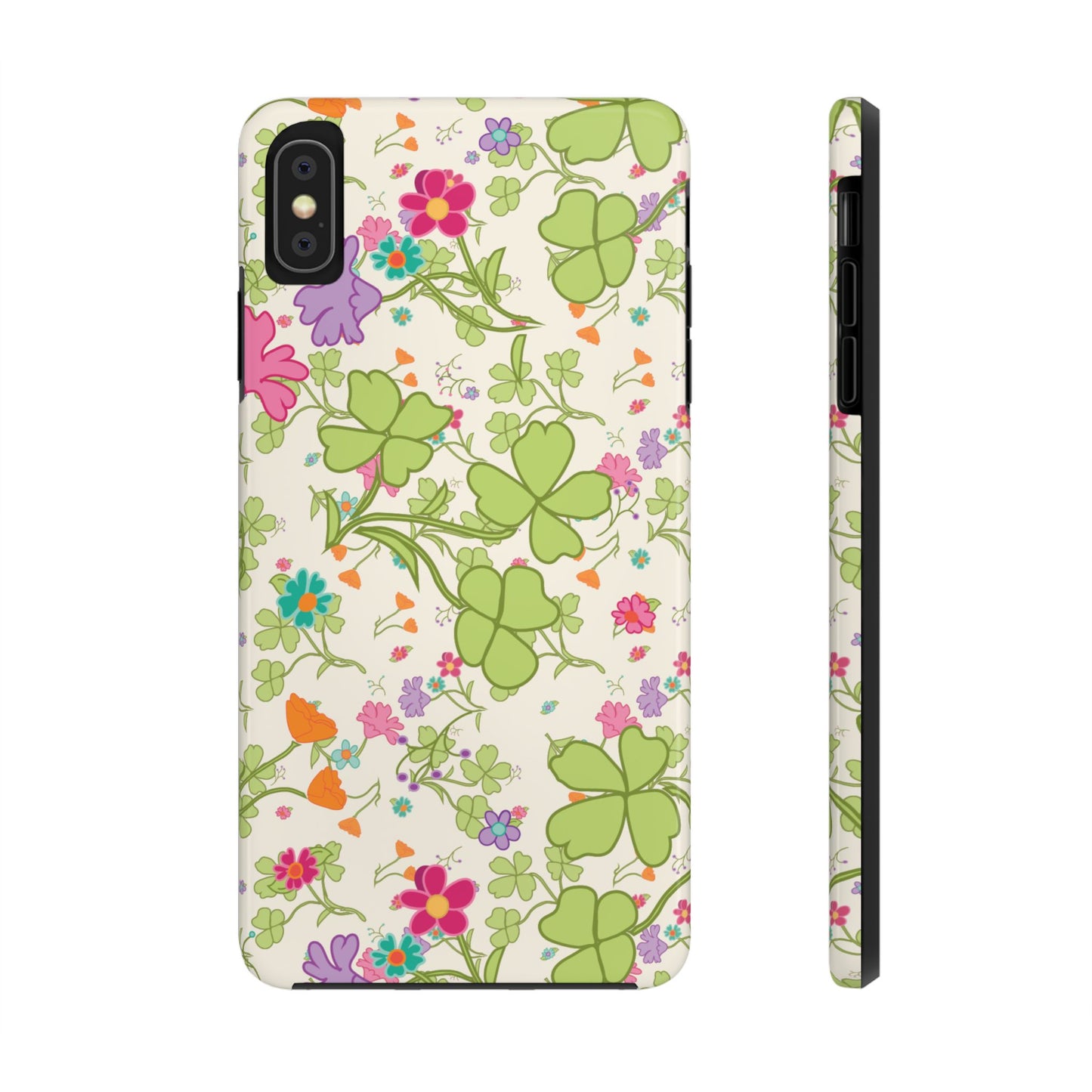 Clover Blossom (Cream) Phone Case