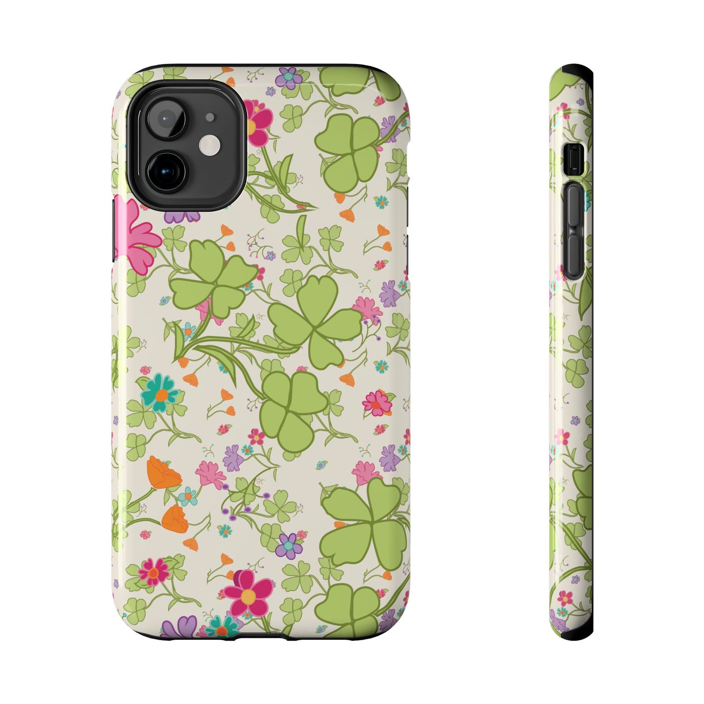 Clover Blossom (Cream) Phone Case