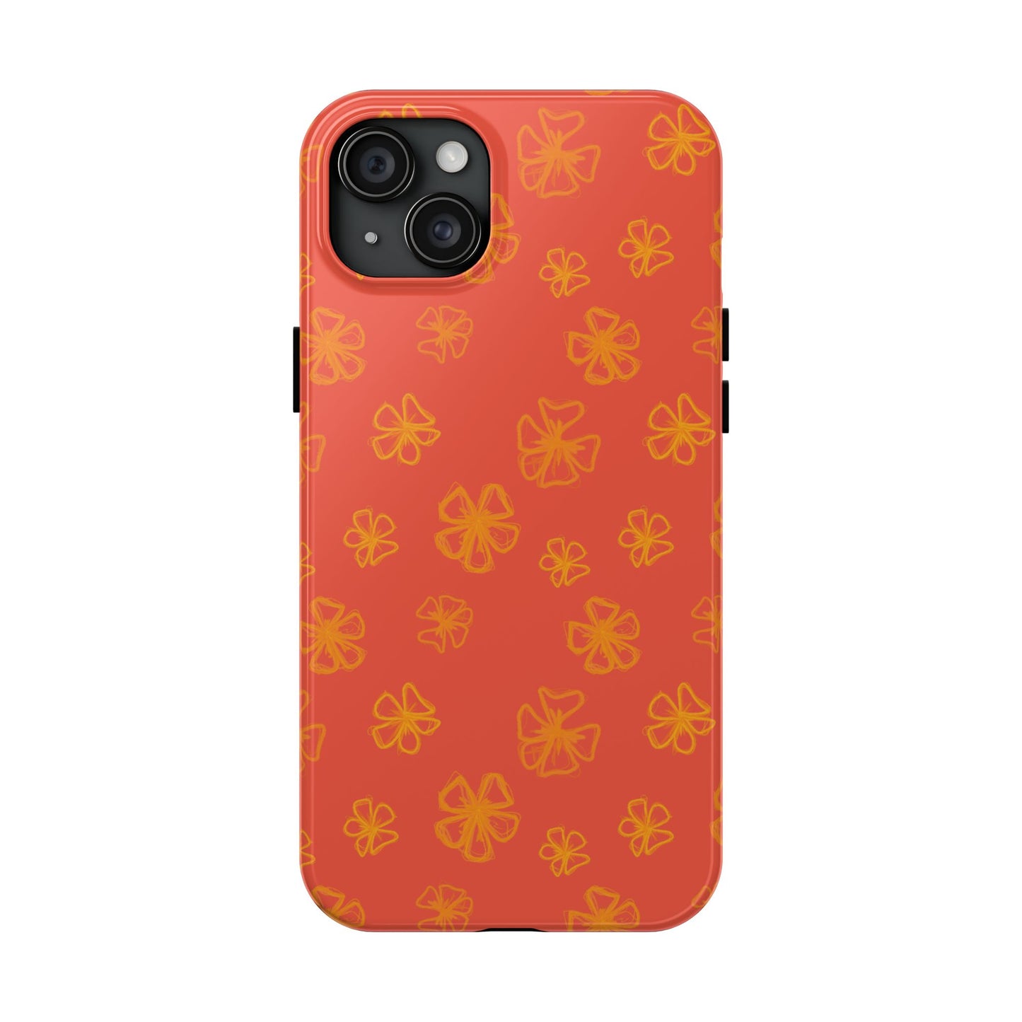 Forget Me Not (Orange) Phone Case