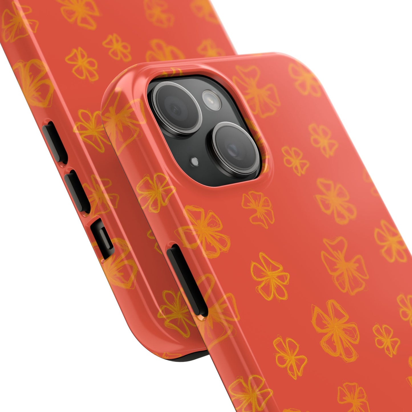 Forget Me Not (Orange) Phone Case