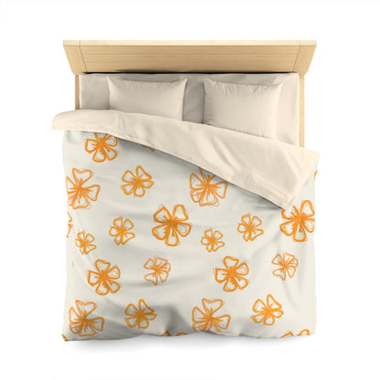 Forget Me Not (Cream) Duvet Cover